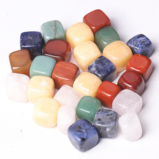 0.1kg 15mm Mixed Crystal bulk tumbled stone Best Crystal Wholesalers