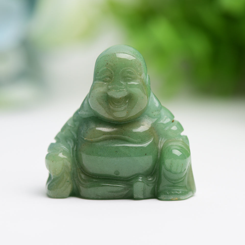 1.4" Mixed Crystal Buddha Crystal Carving Free Form Model Bulk Best Crystal Wholesalers
