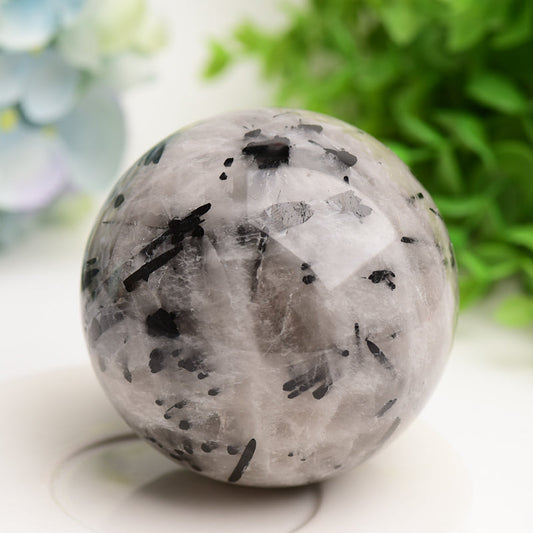 2.5"-4.0" Black Tourmaline Crystal Sphere Bulk Crystal wholesale suppliers