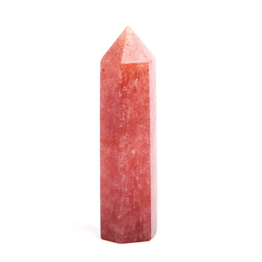 Set of 3 Strawberry Quartz Towers Points Bulk Best Crystal Wholesalers