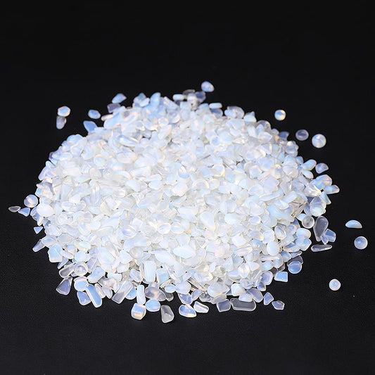 0.1kg Different Size Opalite Chips Crystal Chips for Decoration Best Crystal Wholesalers