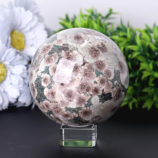 2.5"- 4.0" Firework Agate Sphere Best Crystal Wholesalers