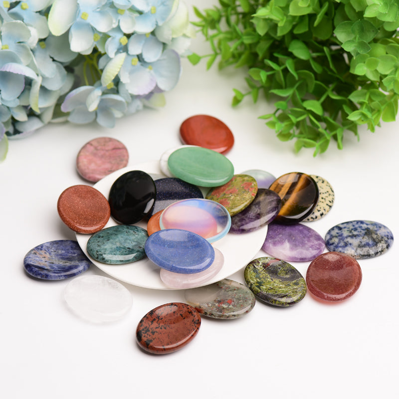 1.8" Mixed Crystal Worry Stone Bulk Crystal wholesale suppliers