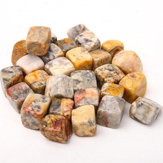 0.1kg Crazy Agate bulk tumbled stone Best Crystal Wholesalers