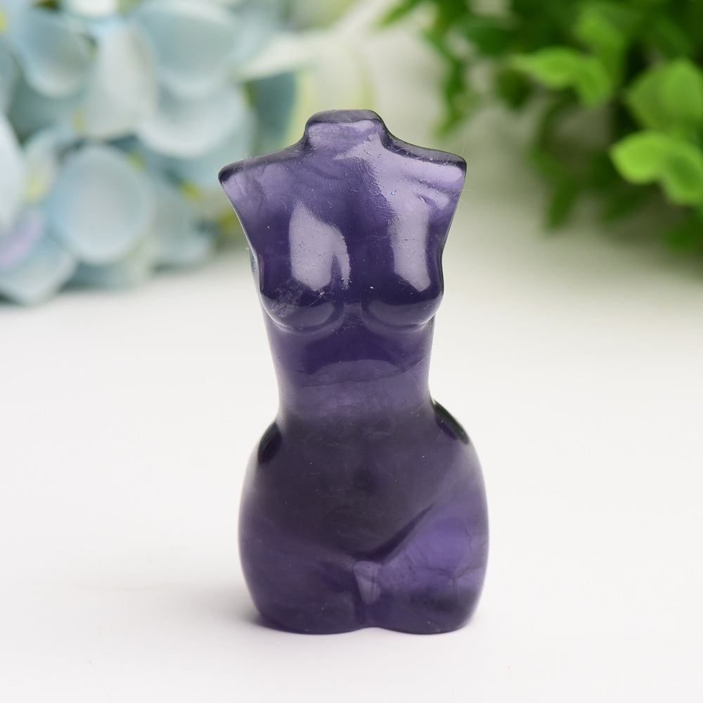 3.0" Mixed Crystal Woman Body Model Crystal Carving Bulk Best Crystal Wholesalers