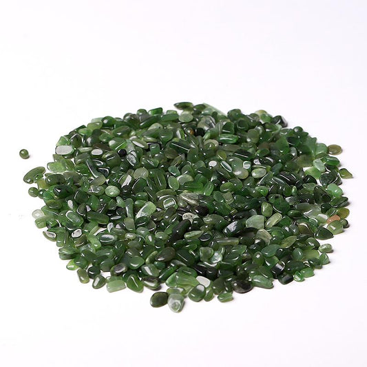 0.1kg Natural Green Jade Crystal Chips Best Crystal Wholesalers