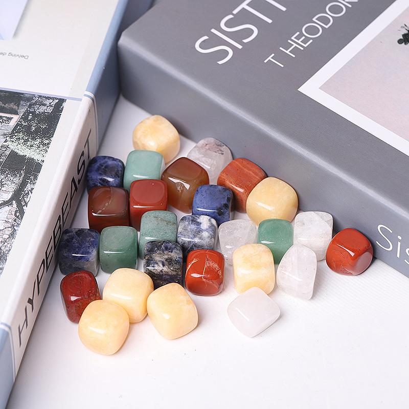 0.1kg 15mm Mixed Crystal bulk tumbled stone Best Crystal Wholesalers