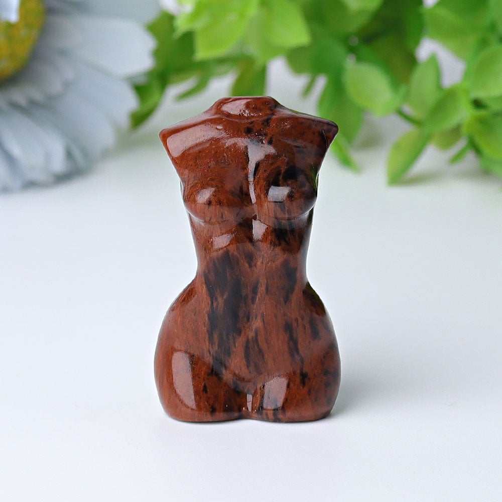 1.9" Woman Model Body Crystal Carvings Best Crystal Wholesalers