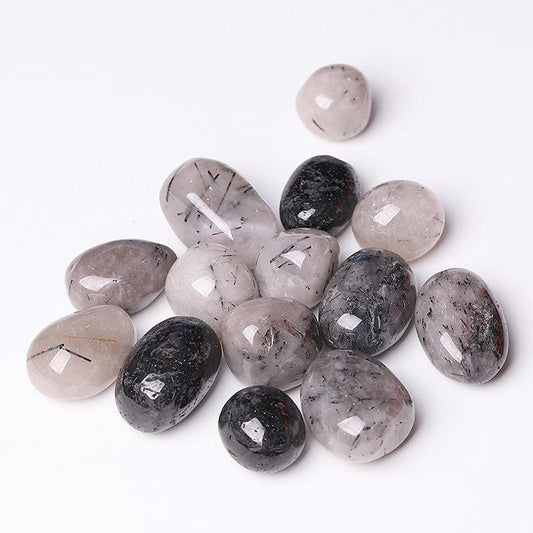 0.1kg Black Tourmaline bulk tumbled stone Best Crystal Wholesalers