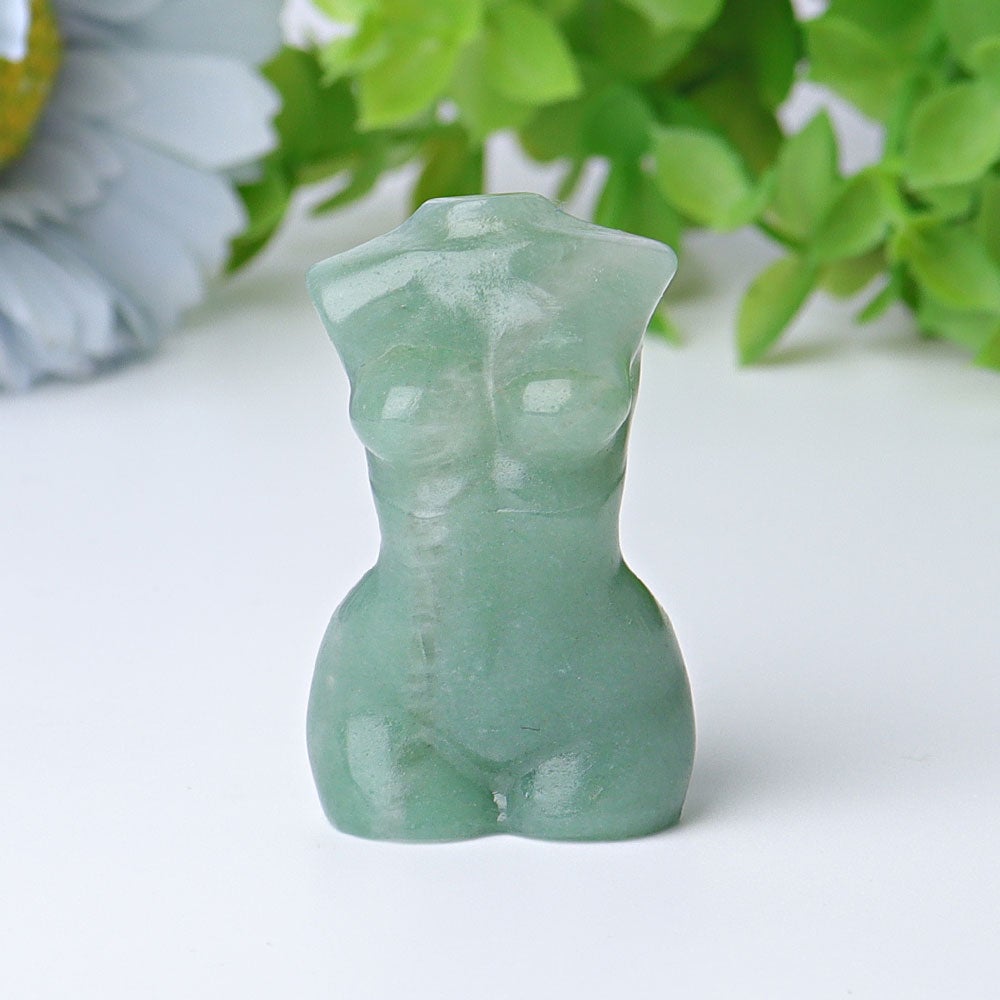 1.9" Woman Model Body Crystal Carvings Best Crystal Wholesalers