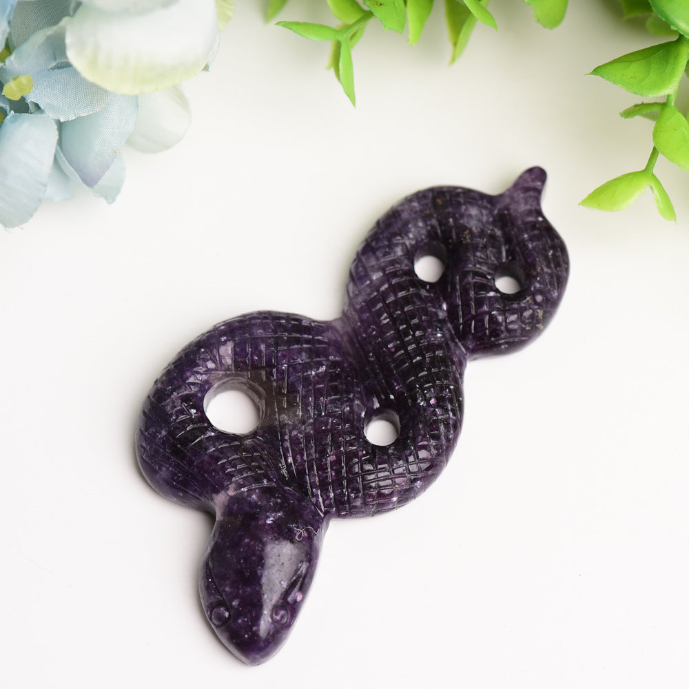 4.0" Snake Crystal Carving Animal Bulk Best Crystal Wholesalers