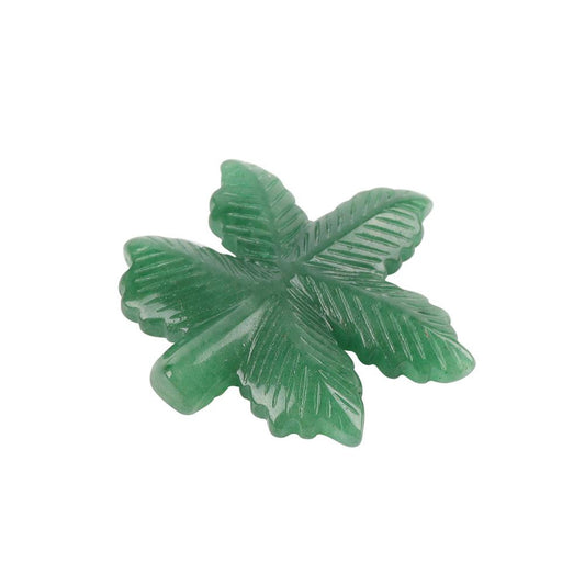 Green Aventurine Leaf Carvings Plants Bulk Best Crystal Wholesalers