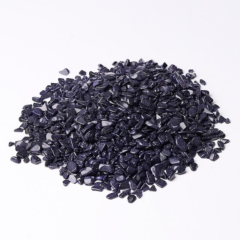 0.1kg Blue Sandstone Chips for Decoration Best Crystal Wholesalers