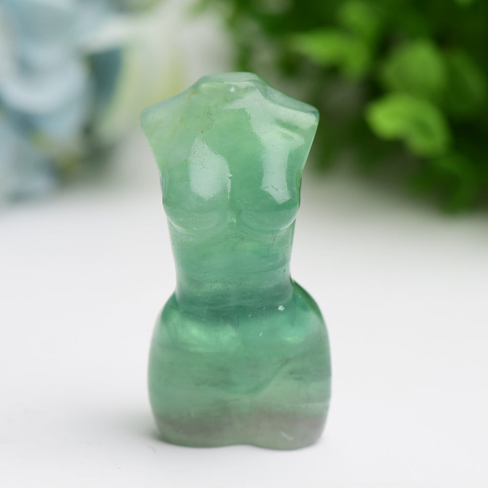 3.0" Mixed Crystal Woman Body Model Crystal Carving Bulk Best Crystal Wholesalers