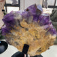42cm Large Unique Amethyst Cluster Specimen with Stand Crystal Healing