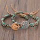 African Turquoise & Alloy Bracelet Bulk Wholesale