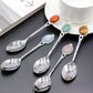 13cm Silver Crystal Fork Spoon Crystal Healing Bulk Wholesale