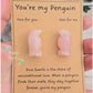 Crystal Sweet Valentine's Day Gift Penguin Carving Crystal Healing Bulk Wholesale