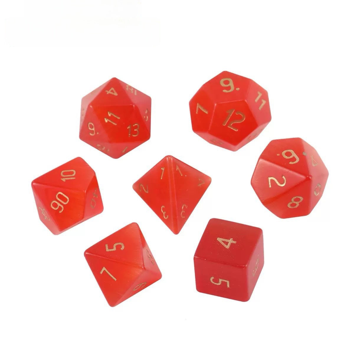 7pcs Crystal Dices Carving Collection Crystal Healing Bulk Wholesale