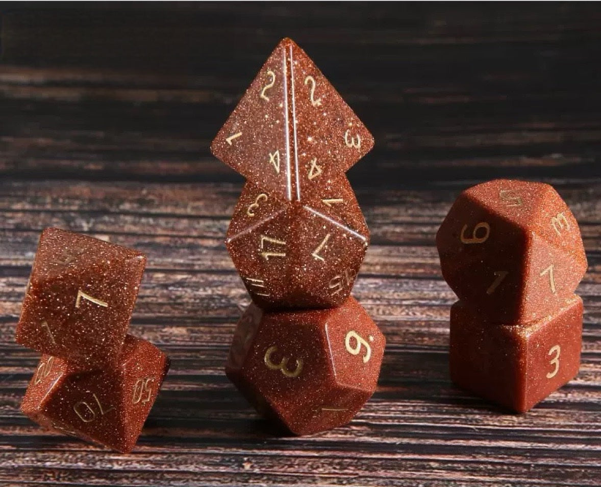 7pcs Crystal Dices Carving Collection Crystal Healing Bulk Wholesale