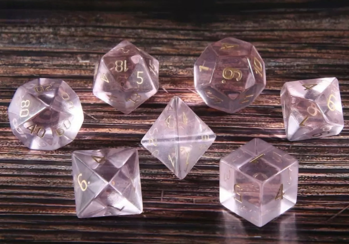 7pcs Crystal Dices Carving Collection Crystal Healing Bulk Wholesale