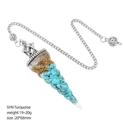 Crystal Chips Unicorn Pendulum for Healing Bulk Wholesale