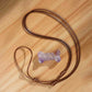 Pet Natural Crystal Bone Necklace Gift Box – Wear the Bond with Your Furry Friend