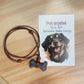 Pet Natural Crystal Bone Necklace Gift Box – Wear the Bond with Your Furry Friend