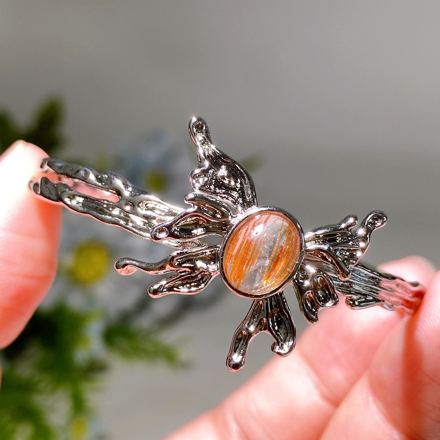 Crystal Butterfly Bangle Crystal Healing Bulk Wholesale