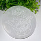 4" Selenite Plate with Printing Best Crystal Wholesalers