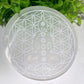 4" Selenite Plate with Printing Best Crystal Wholesalers