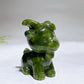2.3" Natural Crystal Goat Carving Wholesale
