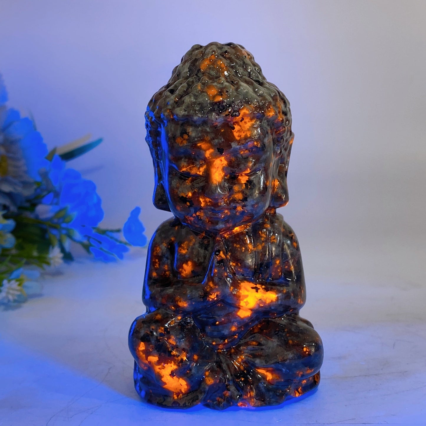 4.5" Crystal Buddha Carving Crystal Healing Bulk Wholesale