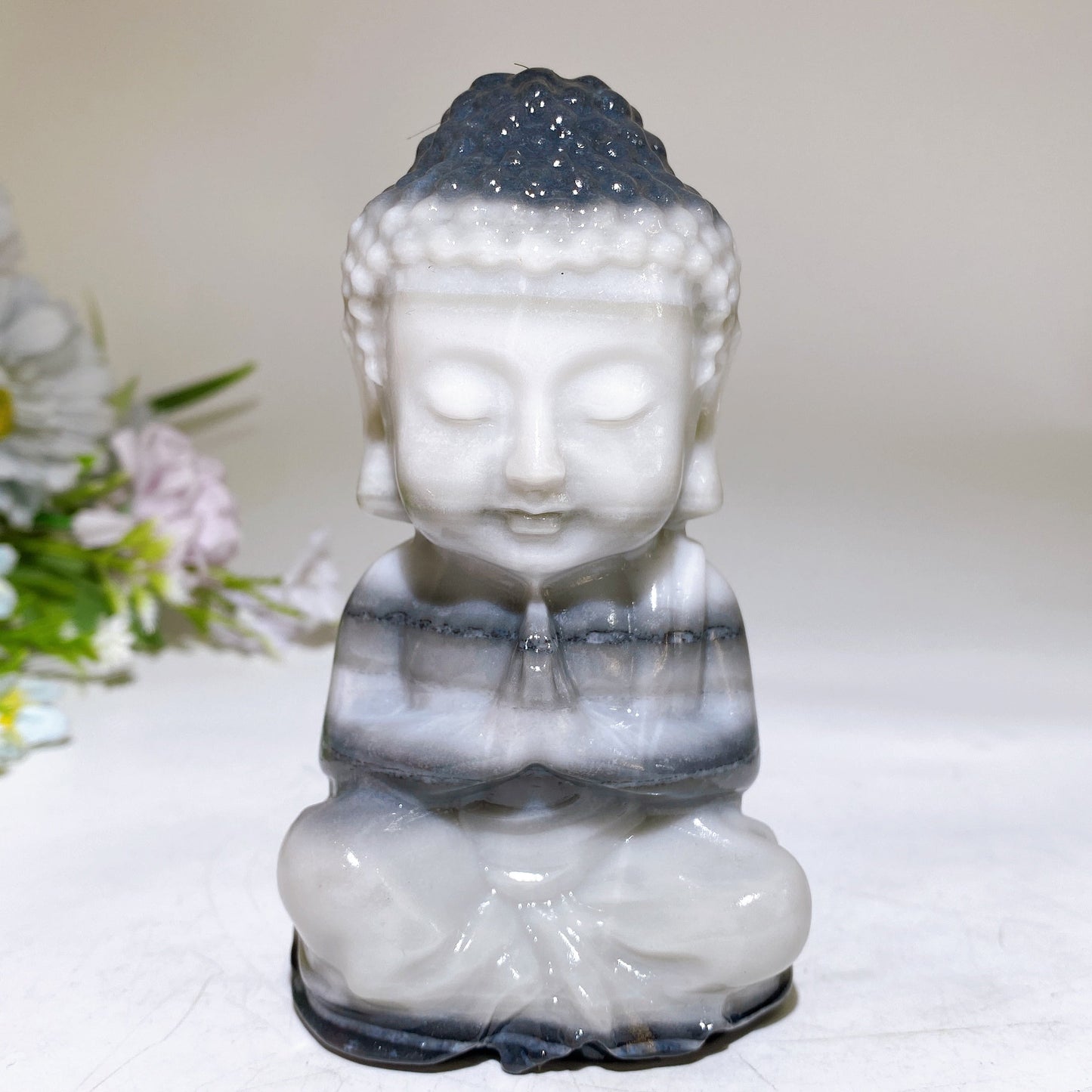 4.5" Crystal Buddha Carving Crystal Healing Bulk Wholesale