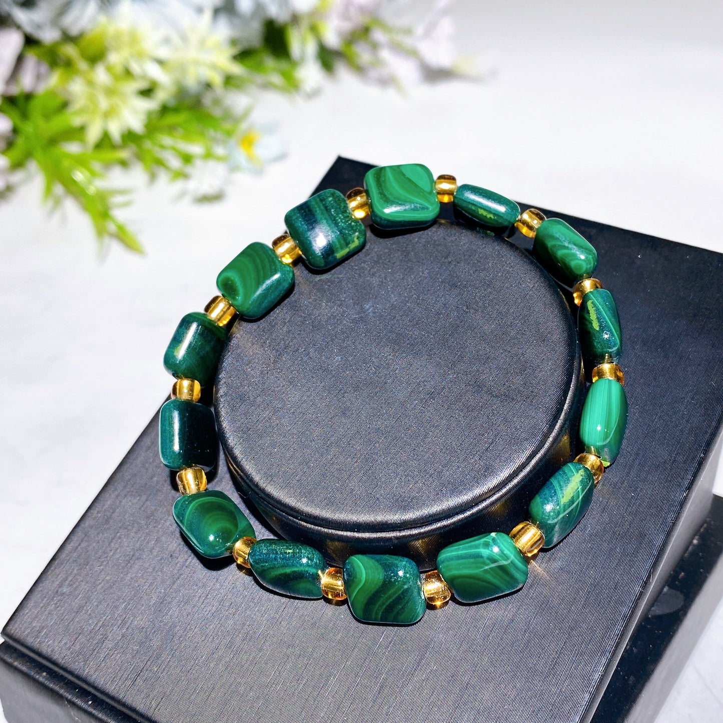 Malachite Bracelet Crystal Healing Bulk Wholesale