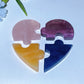 10cm Crystal Heart Carving Crystal Healing Bulk Wholesale