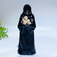 1.4" 3.6" Crystal No-Head Ghost Holding Skull Carving Crystal Healing Bulk Wholesale