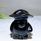 1.9" Mixed Crystal Mushroom Kid Carving Wholesale