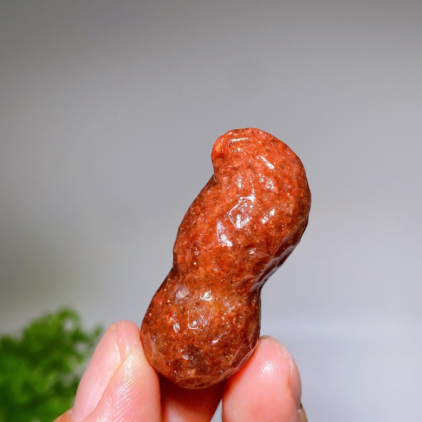 1.6" Crystal Peanut Carving Crystal Healing Bulk Wholesale