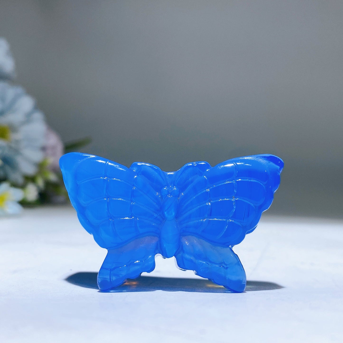 1.9" Opalite Butterfly Carving Crystal Healing Bulk Wholesale