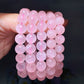 10mm Dark Rose Quartz Bracelet  Crystal Healing Bulk Whoelsale
