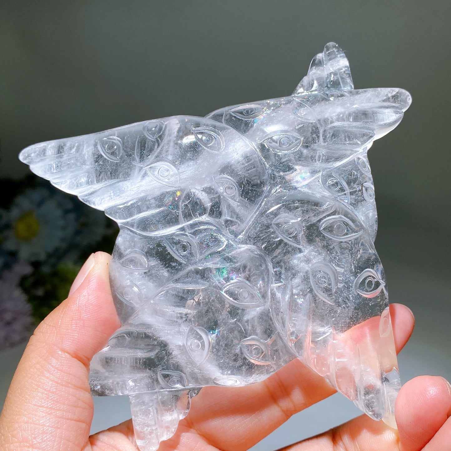 Clear Quartz Seraph Carving Crystal Healing Bulk Wholesale