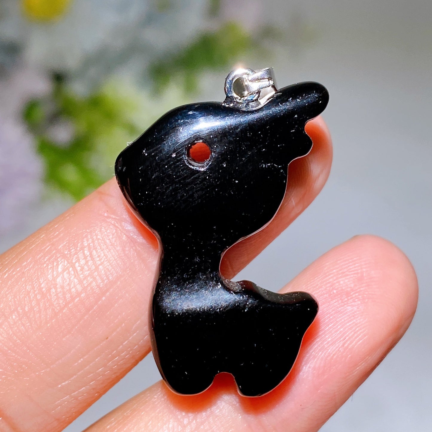 1.2" Crystal Deer Pendant Crystal Healing Bulk Wholesale