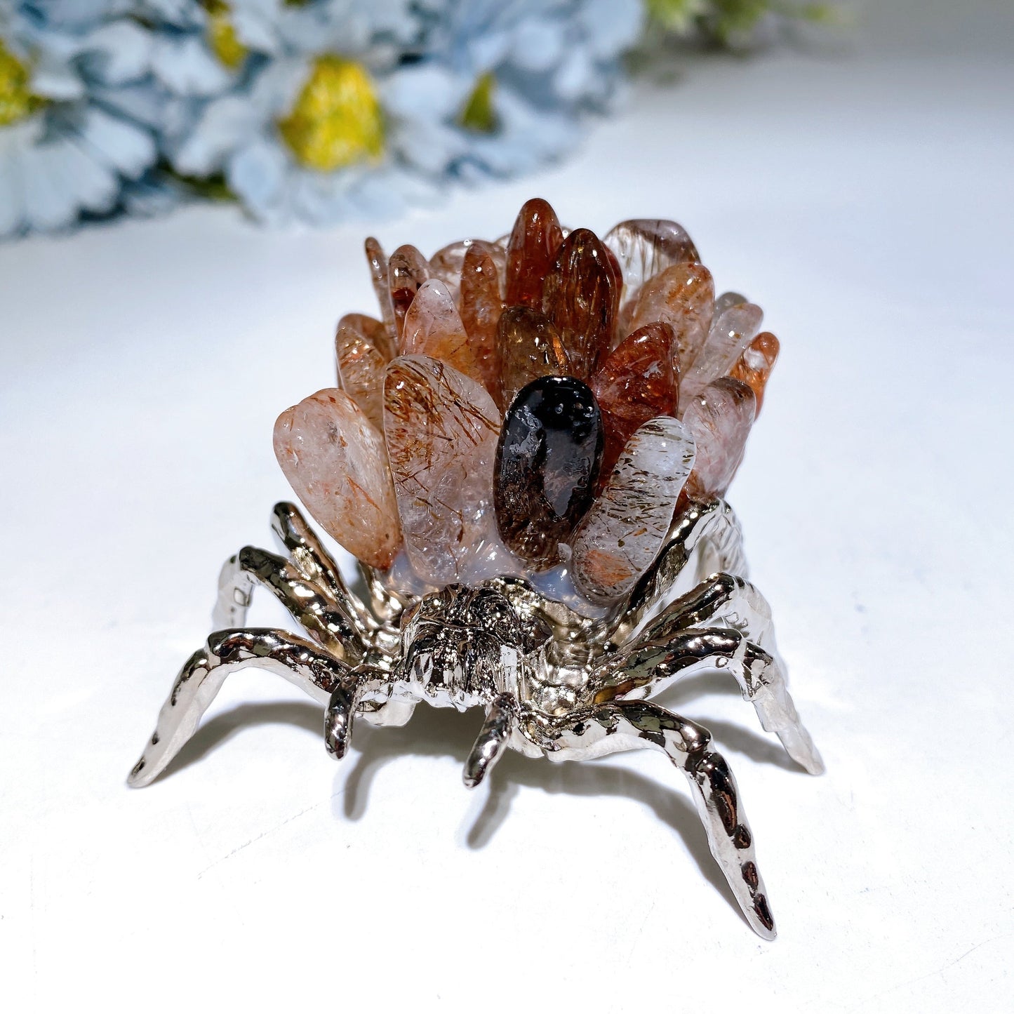 2.2" Crystal Cluster Spider Free Form Crystal Healing Bulk Wholesale
