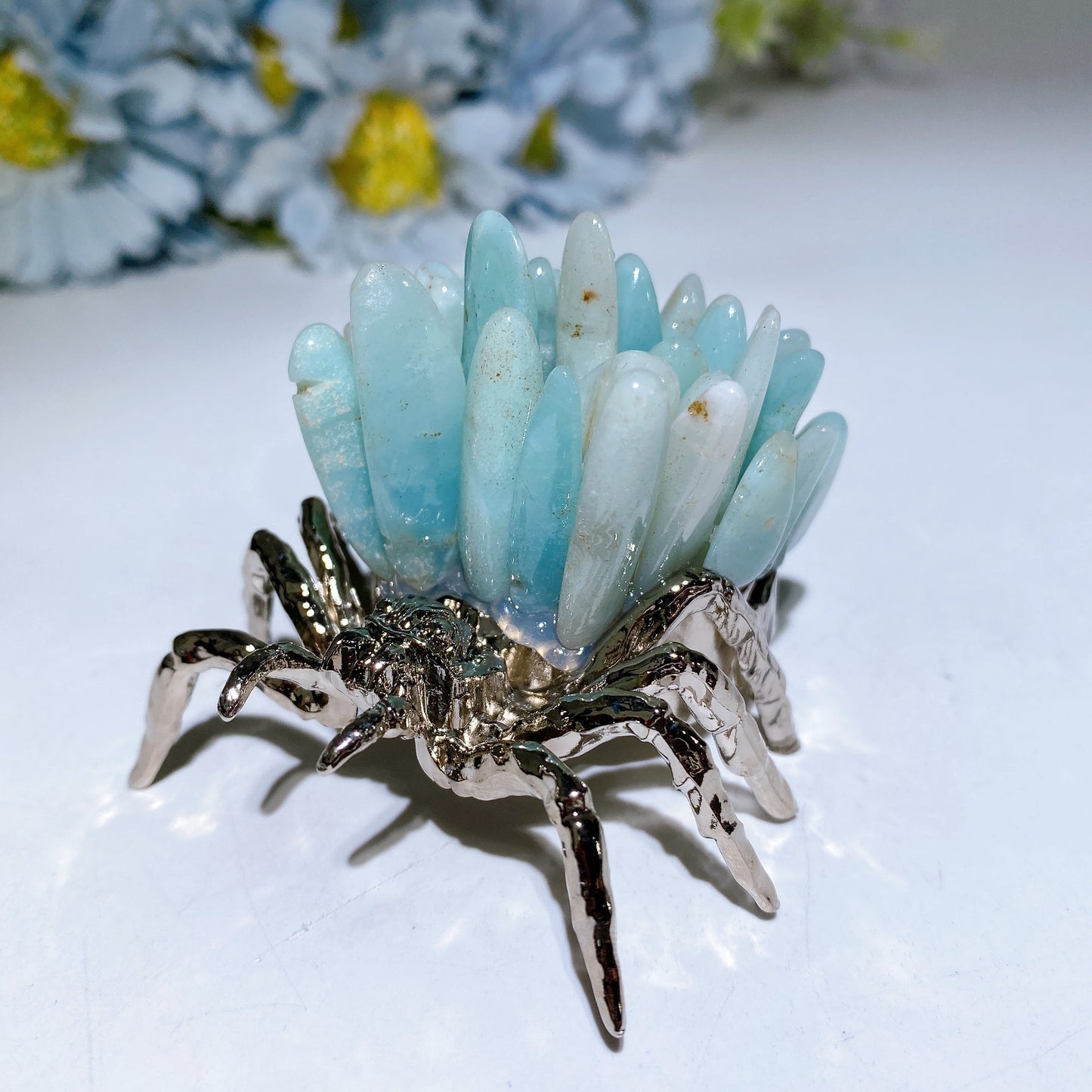 2.2" Crystal Cluster Spider Free Form Crystal Healing Bulk Wholesale