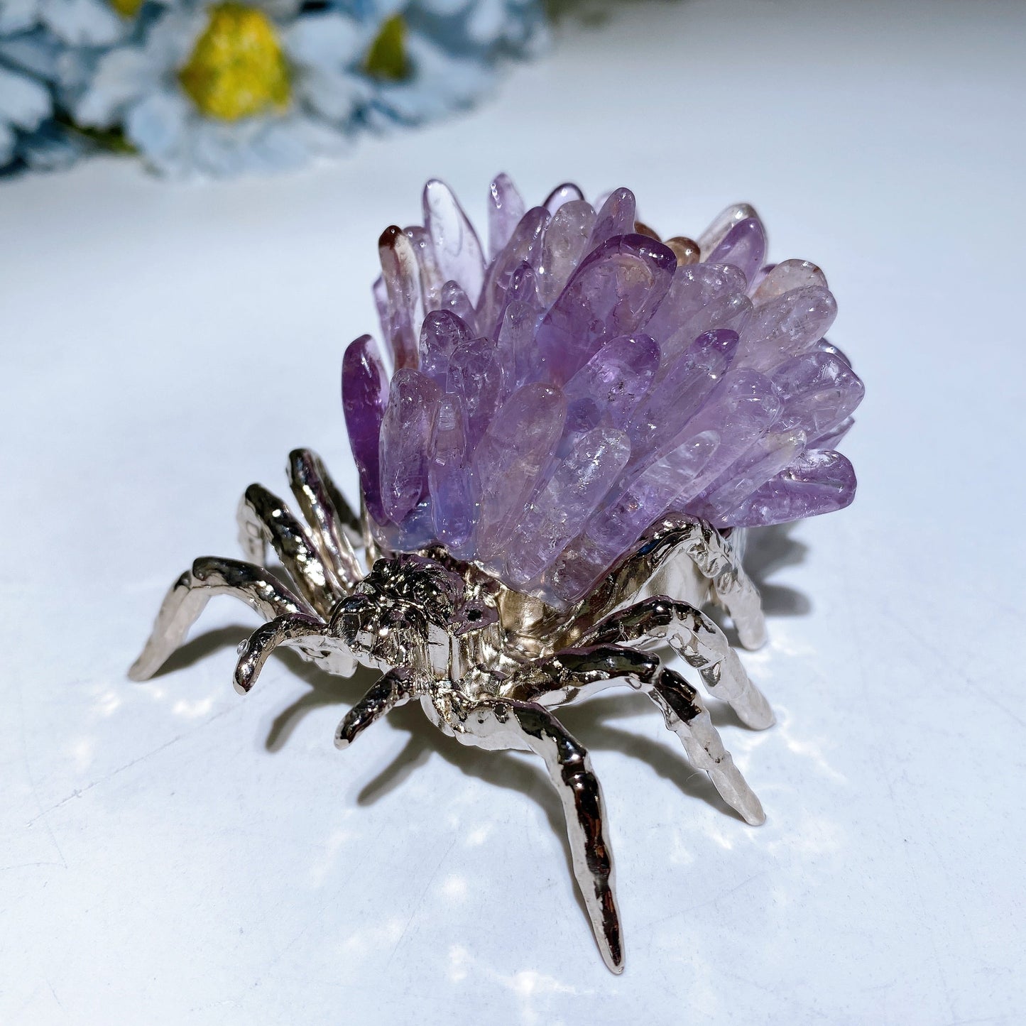 2.2" Crystal Cluster Spider Free Form Crystal Healing Bulk Wholesale