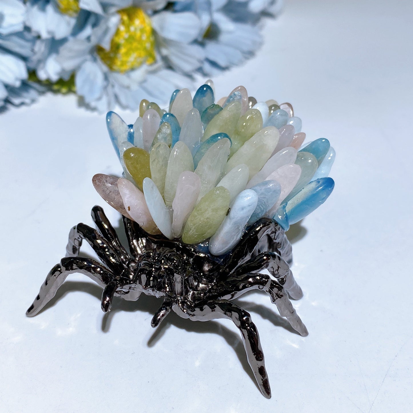 2.2" Crystal Cluster Spider Free Form Crystal Healing Bulk Wholesale