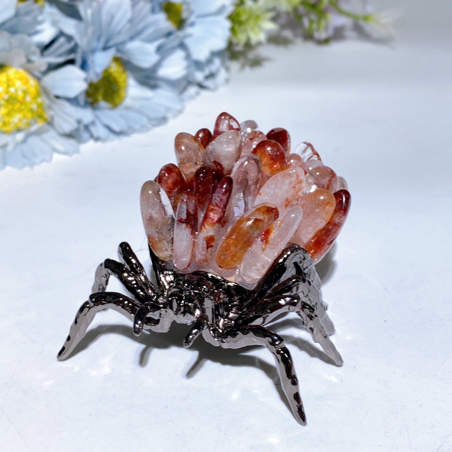 2.2" Crystal Cluster Spider Free Form Crystal Healing Bulk Wholesale