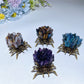 2.2" Crystal Cluster Spider Free Form Crystal Healing Bulk Wholesale