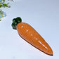 2.4"-4.9" Sunstone Serpentine Carrot Carving Crystal Healing Bulk Wholesale